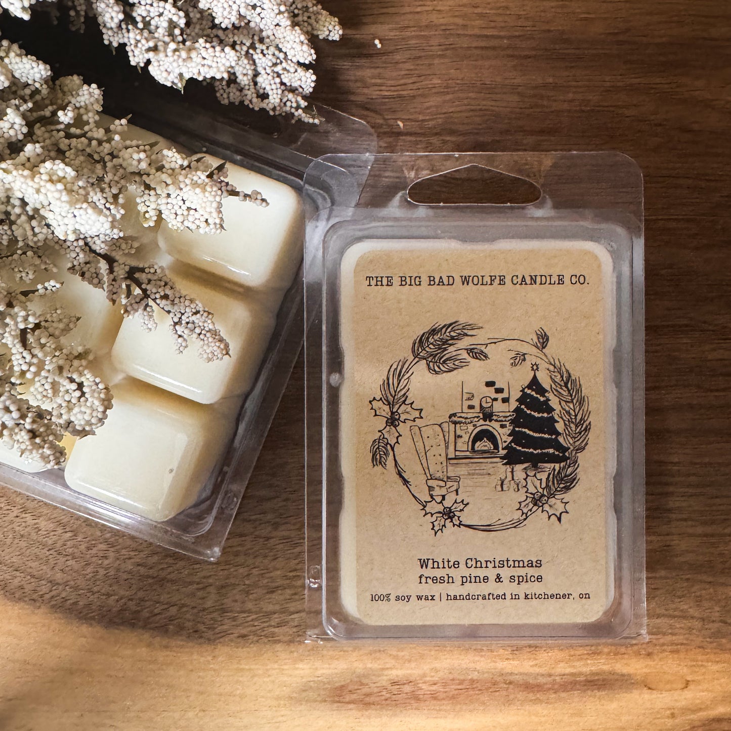 White Christmas Wax Melt